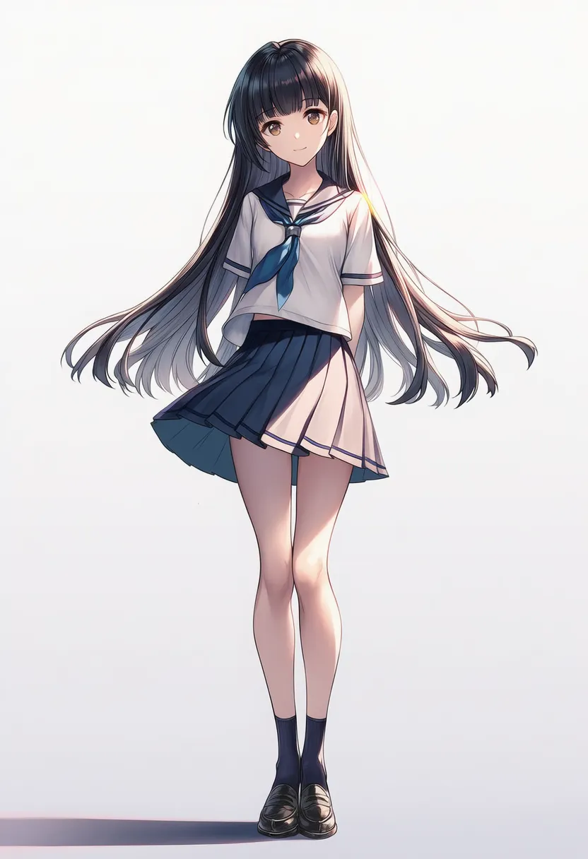 全身構図の美少女AIイラスト|プロンプト紹介