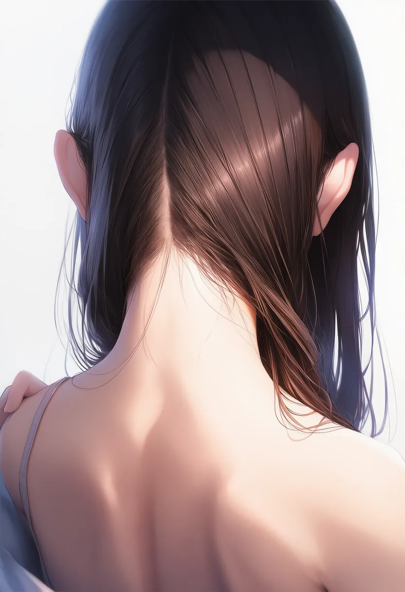 背中のアップのAIイラスト|プロンプト紹介