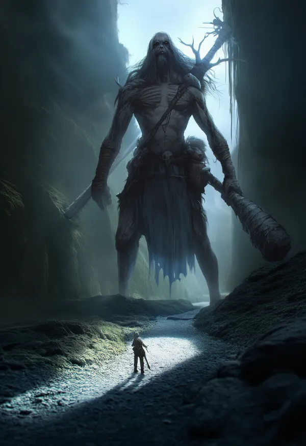 巨人族|中世ファンタジー生物プロンプト