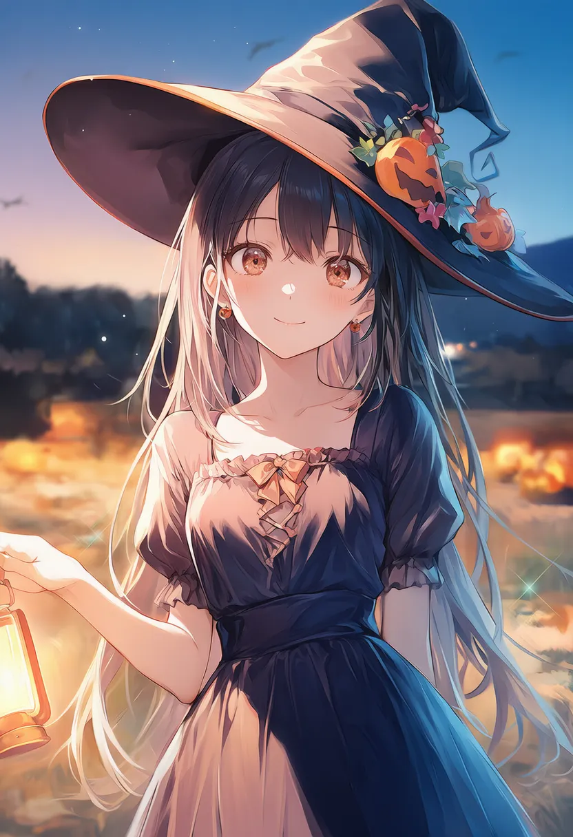 魔女の帽子｜ハロウィンアイテムのプロンプト