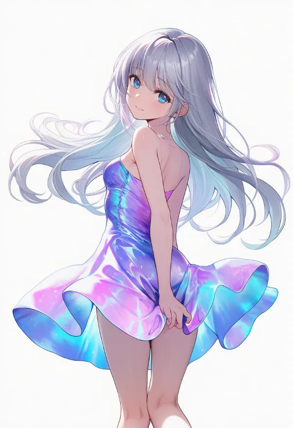 holographic｜特殊な質感を指定するプロンプト