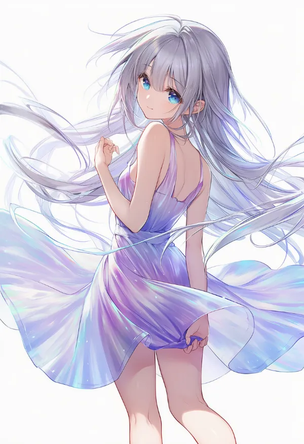iridescent｜特殊な質感を指定するプロンプト
