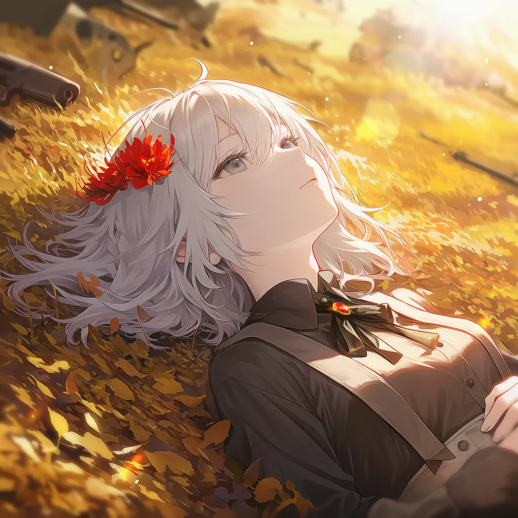 気絶して血の気のない顔色のAIイラスト｜プロンプト紹介