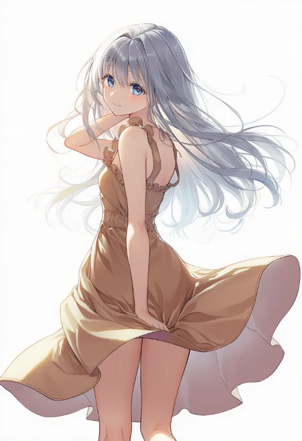シエナのドレスAIイラスト｜色指定プロンプト資料