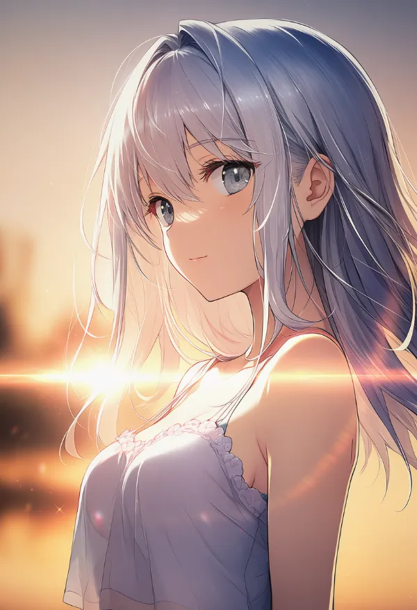 夕日・sunset atmosphere｜雰囲気系プロンプト紹介