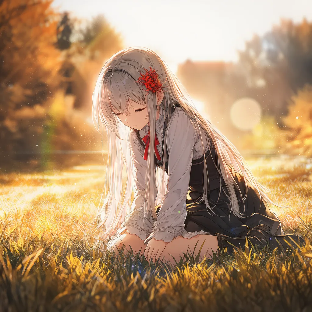 前に崩れ落ちる失神のAIイラスト｜プロンプト紹介