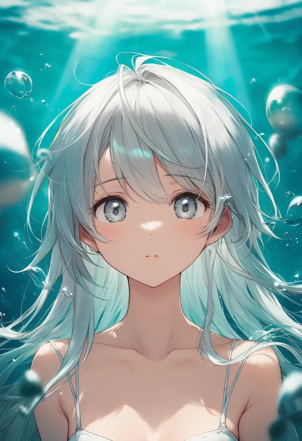 水中・underwater atmosphere｜雰囲気系プロンプト紹介