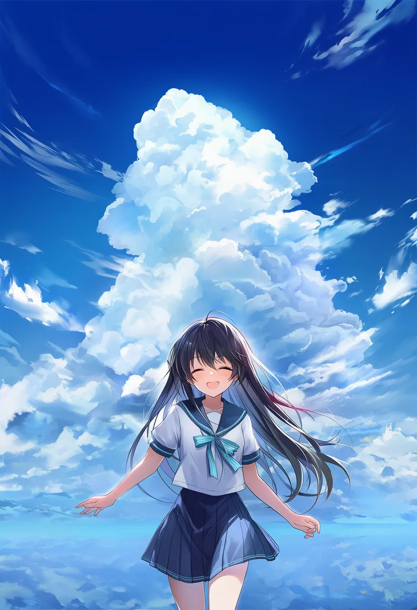 NovelAIが生成したAIイラスト(Atlasが自動操作を行い、生成をした)