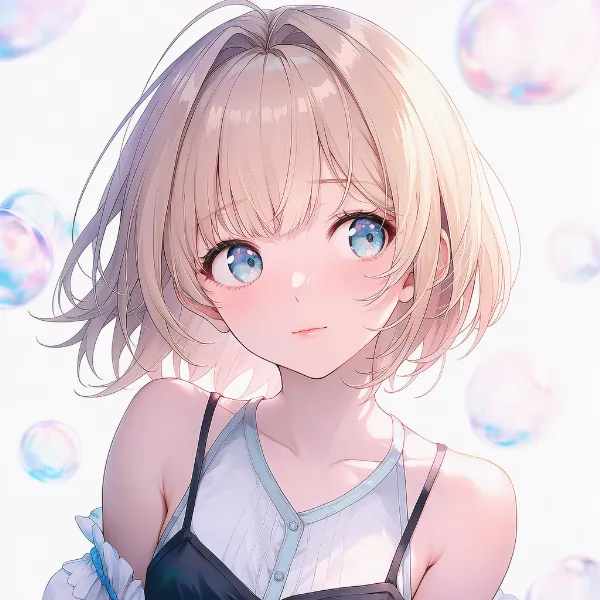 目をそらす|表情プロンプト