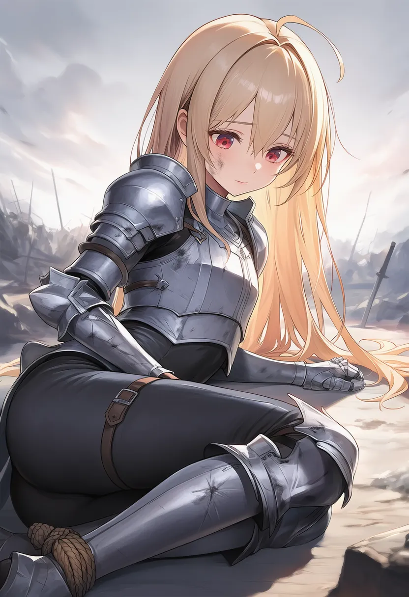 足首を縛る状態を再現したAIイラスト｜プロンプト紹介