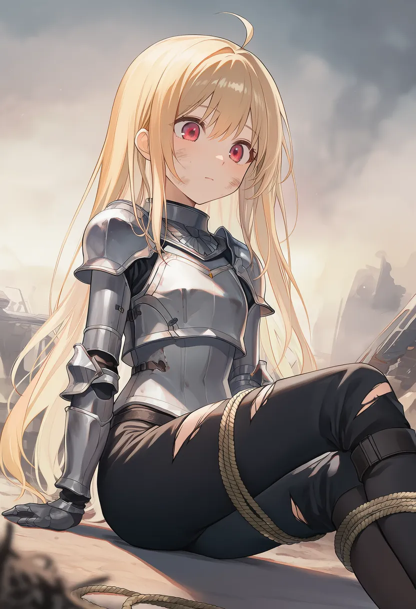 足を縛る状態を再現したAIイラスト｜プロンプト紹介