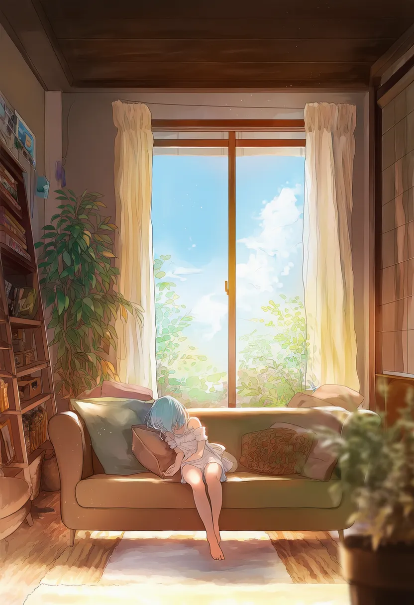 brown tone - 家具の雰囲気を変えるプロンプト紹介AIイラスト