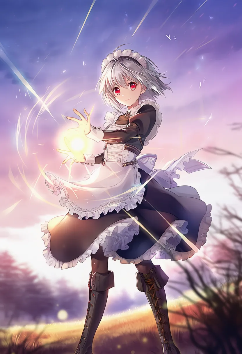 光属性の魔法を唱えるAI美少女｜プロント紹介