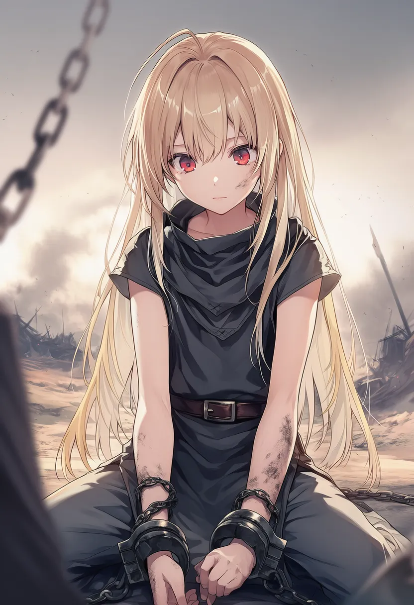 鎖での拘束を再現したAIイラスト｜プロンプト紹介