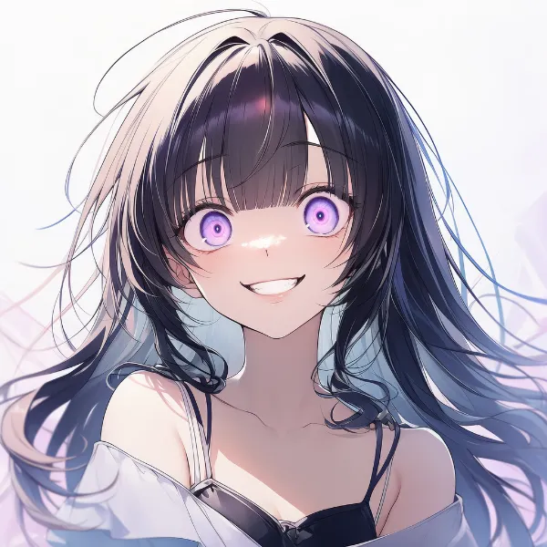 狂ったようなニヤニヤ笑い|表情プロンプト