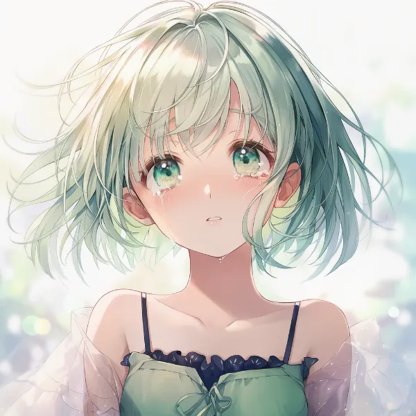 泣いている|表情プロンプト