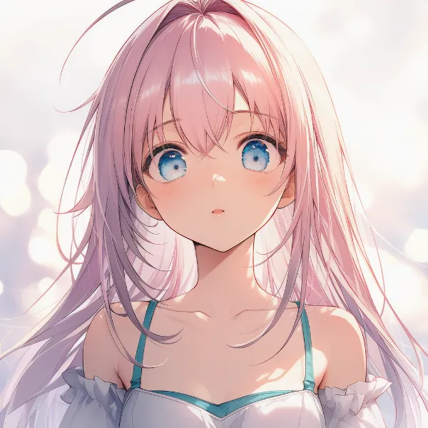 目を見開く|表情プロンプト