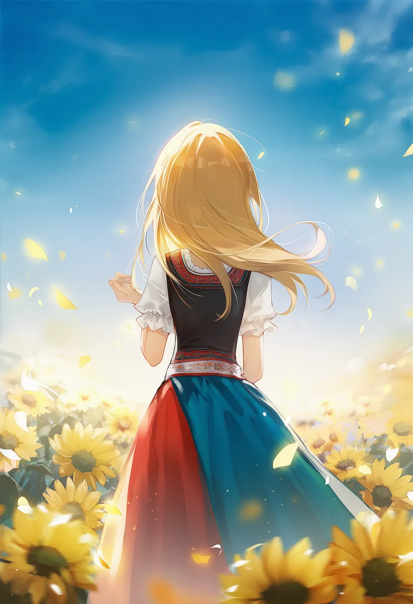 キャラクターを真後ろから捉えるアングルのプロンプト紹介