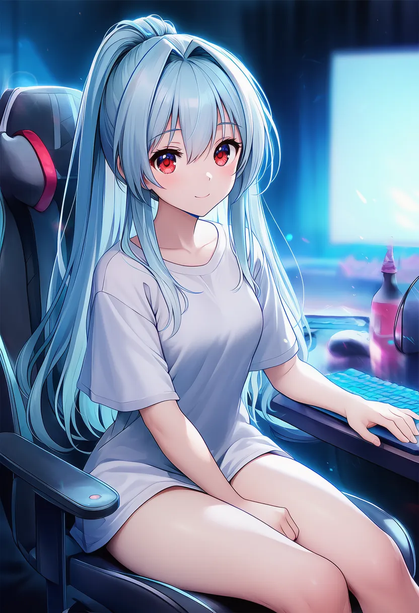 ゲーム部屋の家具のAIイラスト｜プロンプト紹介