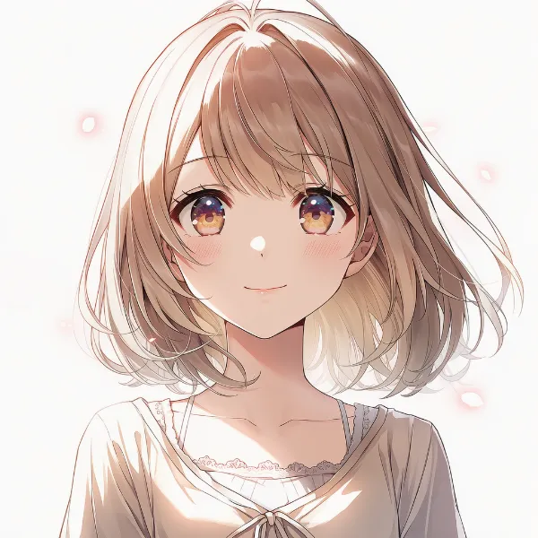 優しい微笑み|表情プロンプト