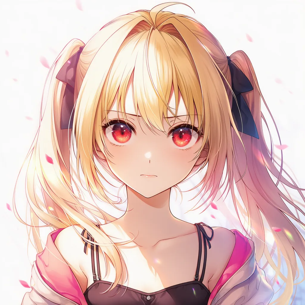 睨む|表情プロンプト