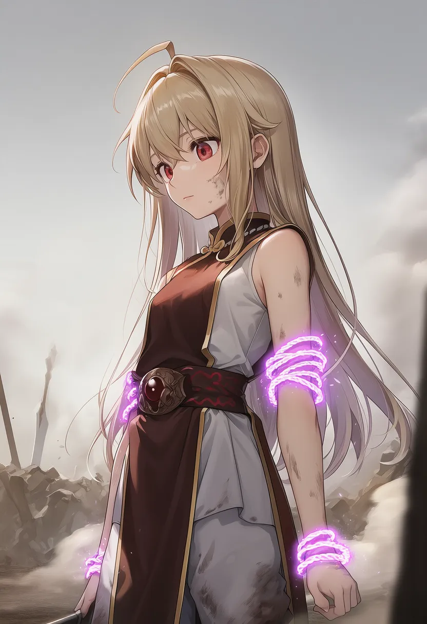 魔法による拘束を再現したAIイラスト｜プロンプト紹介