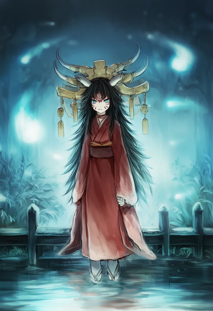 橋姫(はしひめ)|日本の妖怪プロンプト