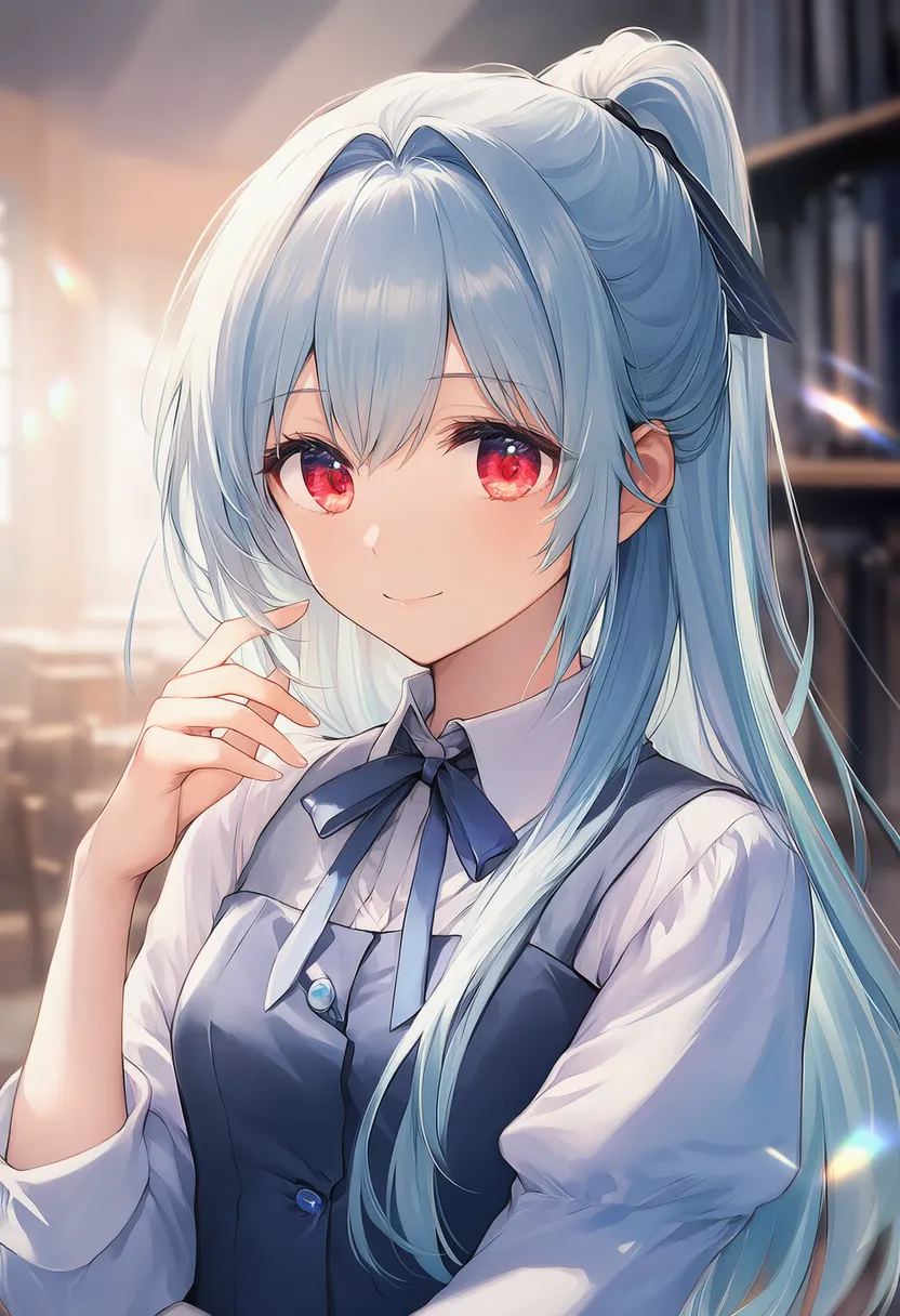 図書室・書斎にある家具のAIイラスト｜プロンプト紹介