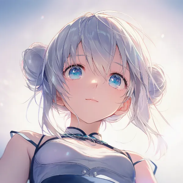 見下ろす表情|表情プロンプト