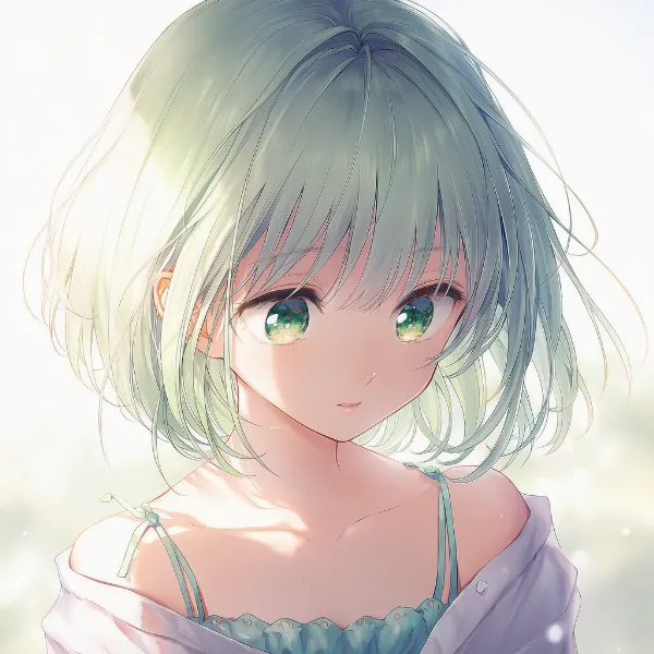 うつむく|表情プロンプト