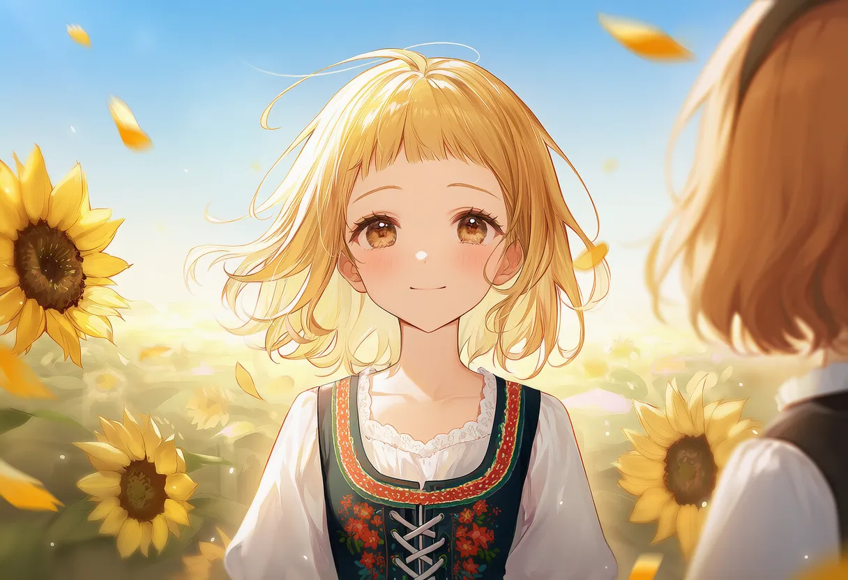 オーバー・ザ・ショルダー(肩越し視点)のAIイラスト|カメラアングルプロンプト紹介