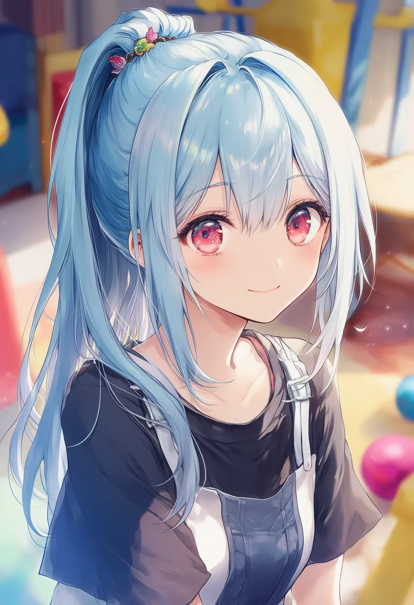 子どもの遊び部屋の家具のAIイラスト｜プロンプト紹介