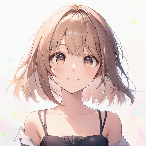 静かな喜び|表情プロンプト