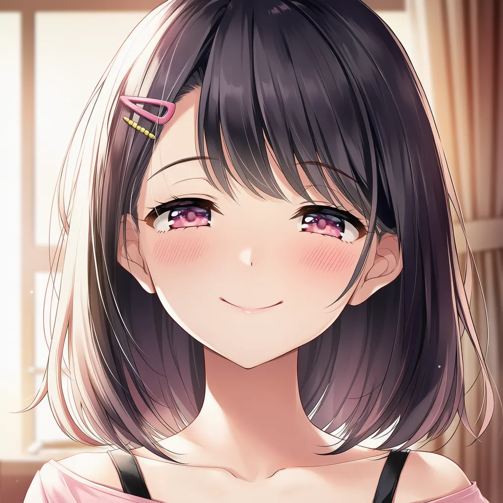 目尻が下がった顔のAIイラスト｜プロンプト紹介