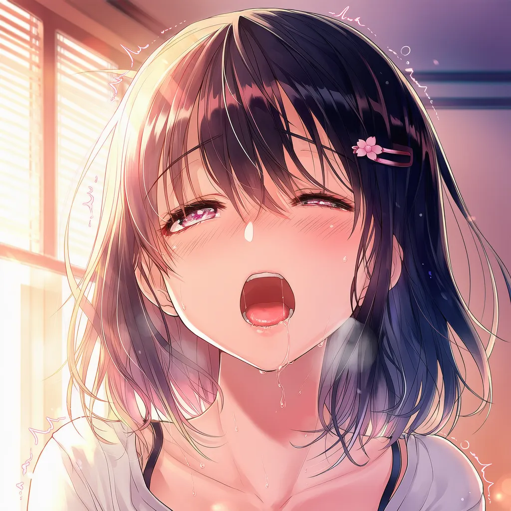 快楽に身悶える顔を再現したAIイラスト｜プロンプト紹介