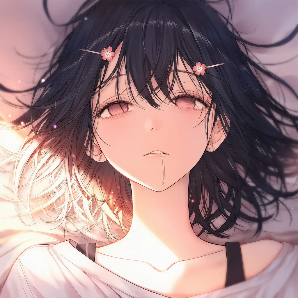 快楽で気絶した顔を再現したAIイラスト｜プロンプト紹介