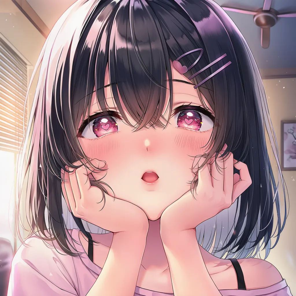 うっとり顔のAIイラスト｜プロンプト紹介