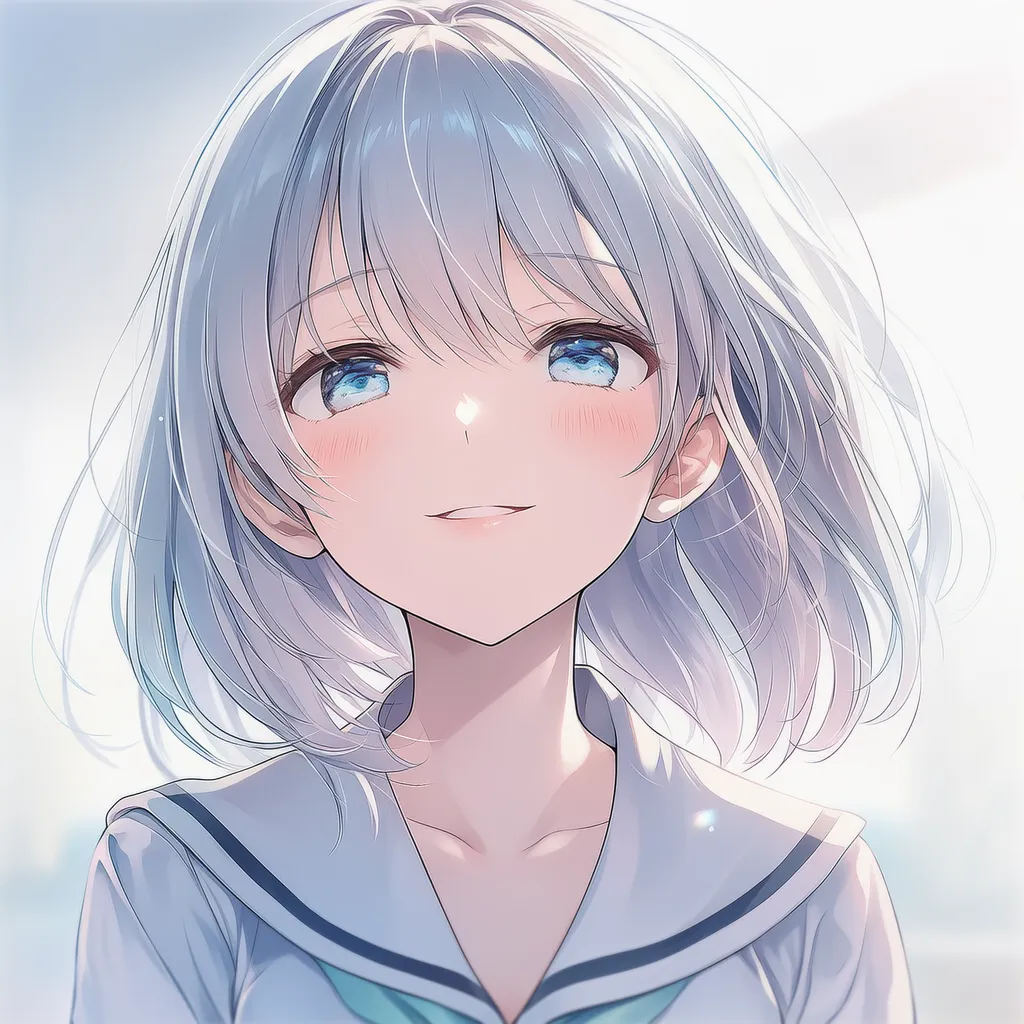 半開きの唇を再現したAIイラスト|プロンプト紹介