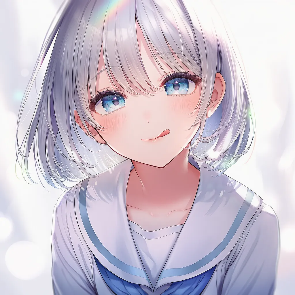 舌なめずりの動作を再現したAIイラスト|プロンプト紹介