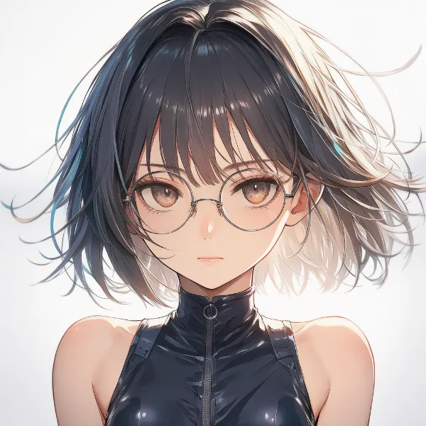 真面目な顔|表情プロンプト