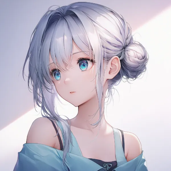 斜め目線|表情プロンプト