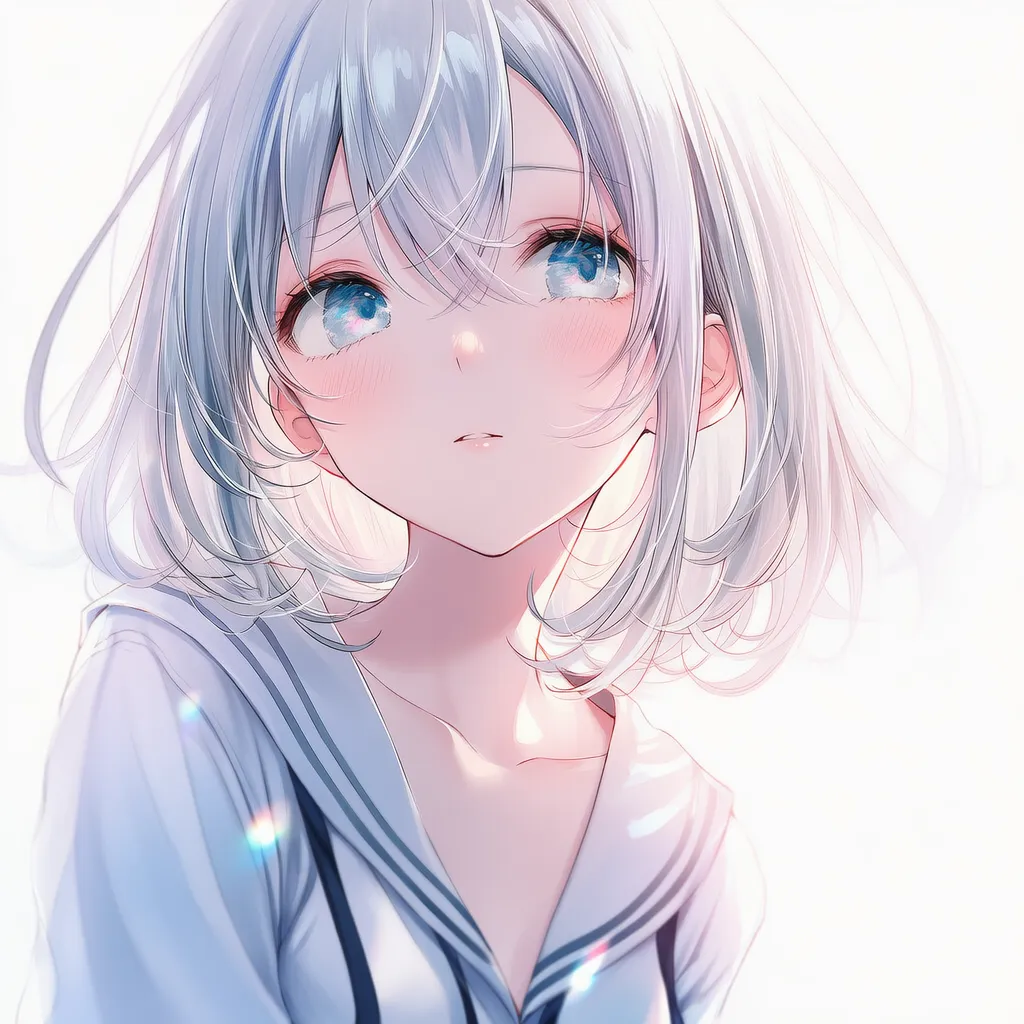 流し目を再現したAIイラスト|プロンプト紹介