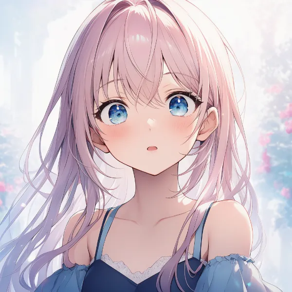 軽い驚き|表情プロンプト