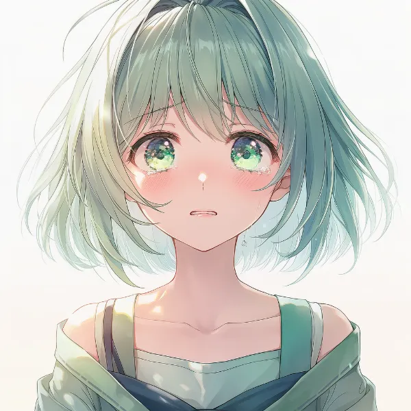 すすり泣く|表情プロンプト