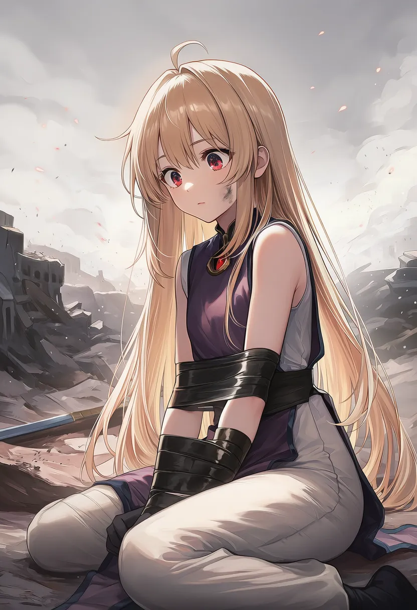 テープで拘束する状態のAIイラスト｜プロンプト紹介