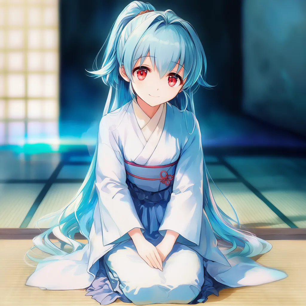 畳の部屋の家具のAIイラスト｜プロンプト紹介