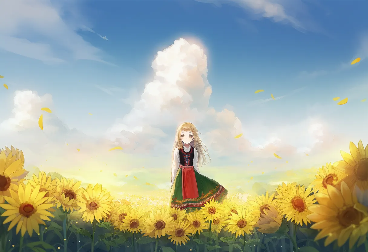 引きのアングルのAIイラスト|カメラアングルプロンプト紹介