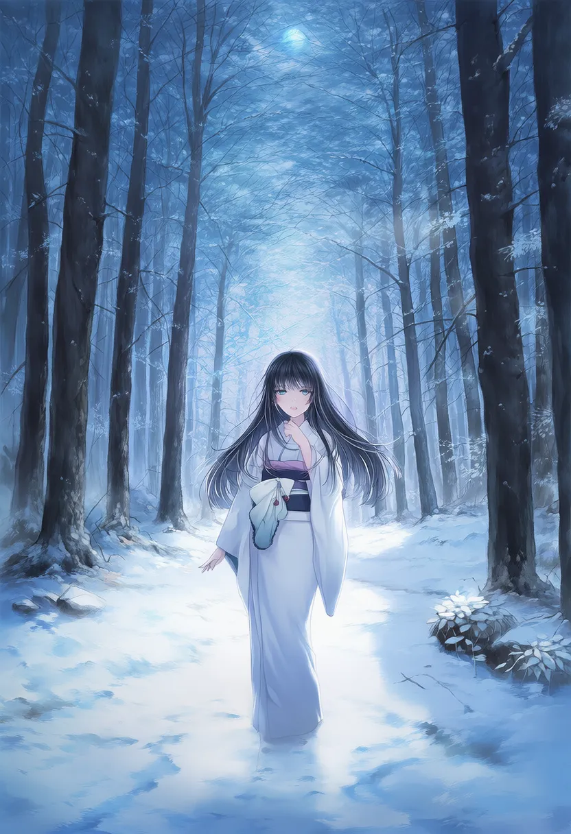 雪女|日本の妖怪プロンプト