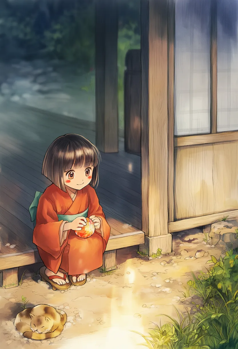 座敷童子|日本の妖怪プロンプト