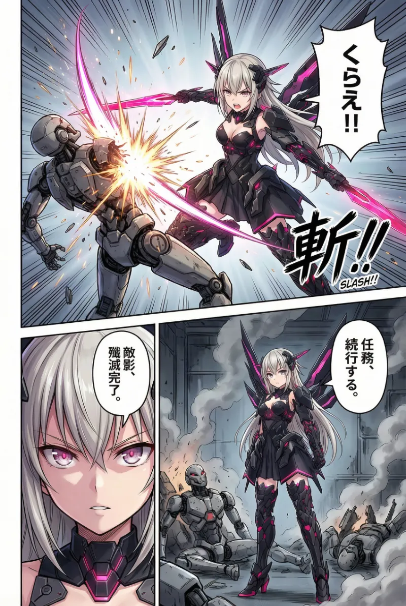 Nano Banana Proで作成した少年漫画風のAI漫画｜プロンプト紹介